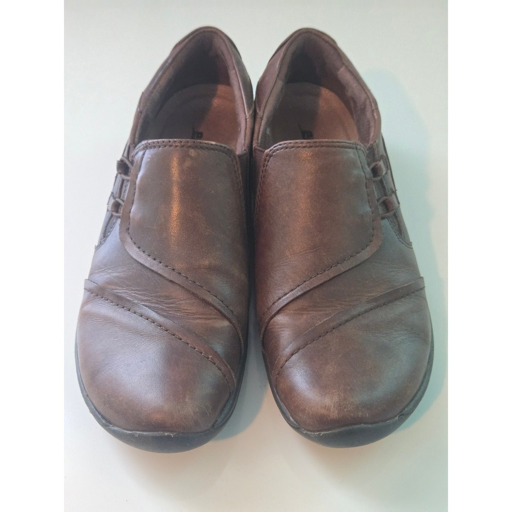 Earth‎ Origins Power Path Comfort Shoes Womens 10B Brown Leather Loafers